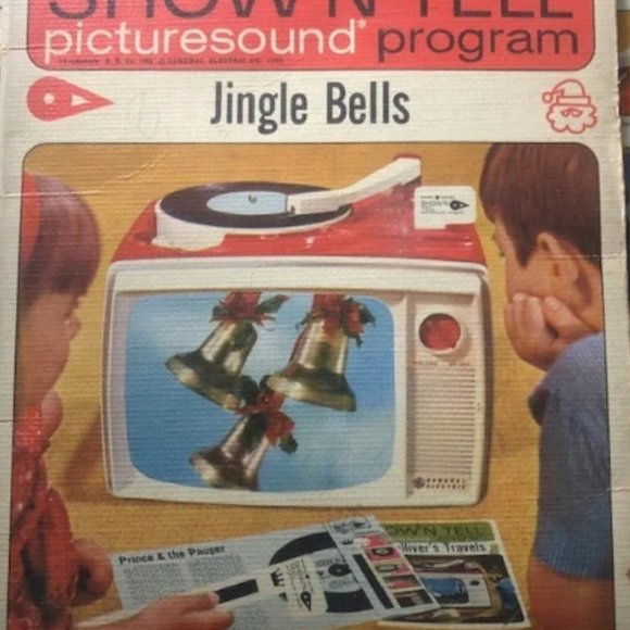 Lot of 5 Vintage 1960's GE Show N Tell Viewer Picturesound Program Toy Records - Picture 4 of 7